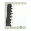 Lišta k ukončení syntetického ledu WinnWell  HOCKEY TILE EDGING SMOOTH BEVEL 18" x 3.65" x 0.45" GREY