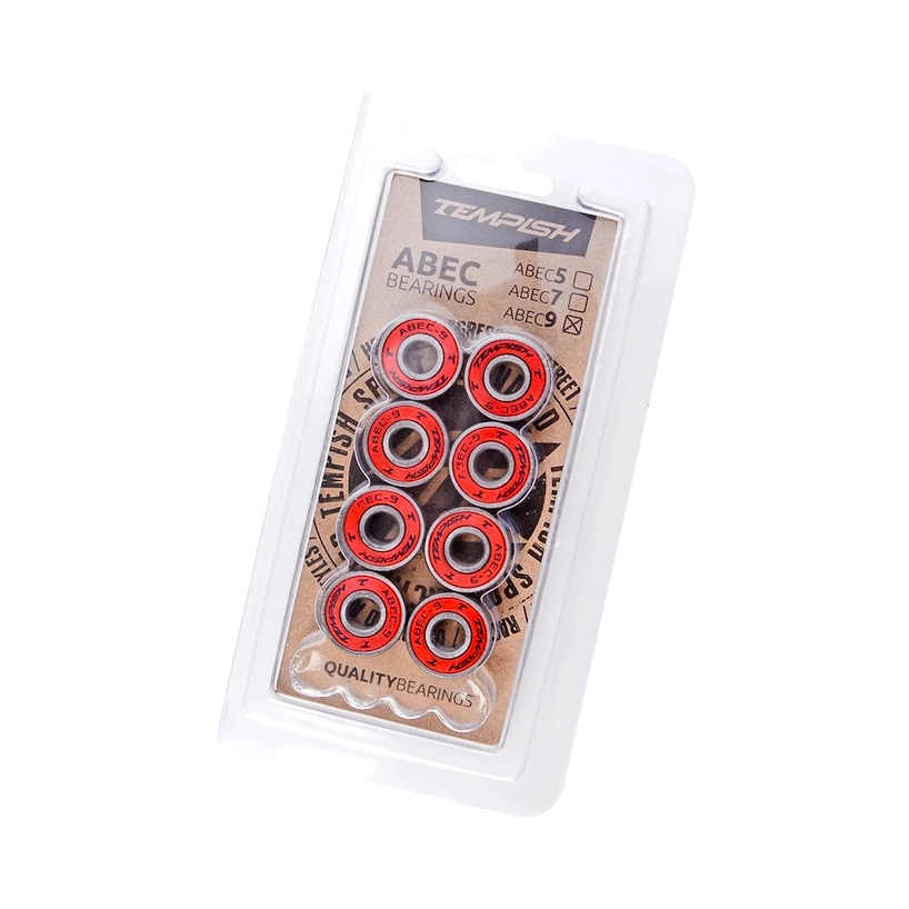 Ložiska Tempish  ABEC 9 Chrome Top Speed 16-Pack