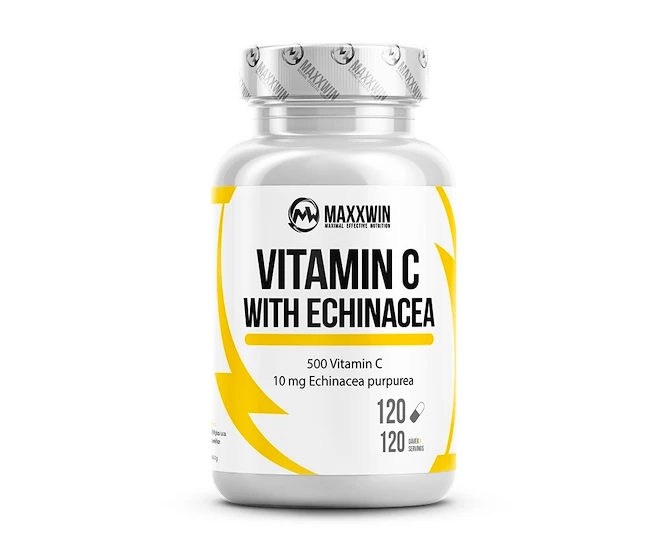 MAXXWIN Vitamin C with Echinacea 120 kapslí