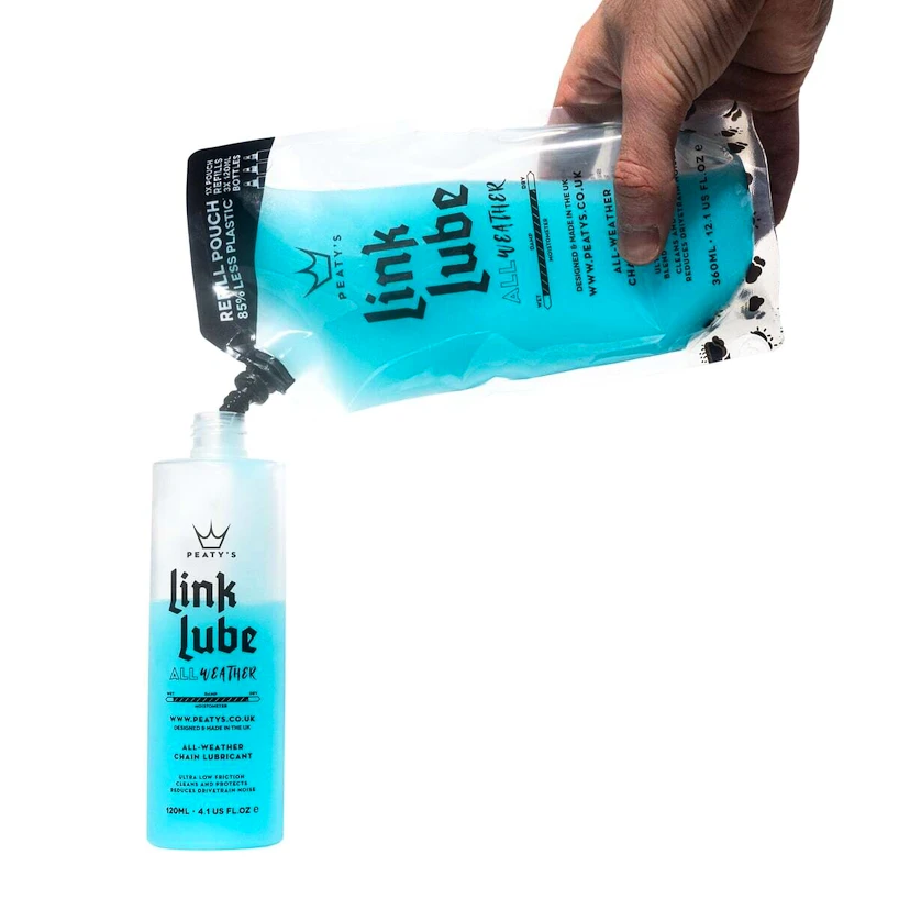 Mazivo na řetěz PEATY'S  All-weather refill pouch 360 ml (pll-360-24)