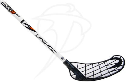MEGA AKCE - Florbalová hokejka Unihoc Evo3 26 + vak Mirror + míček