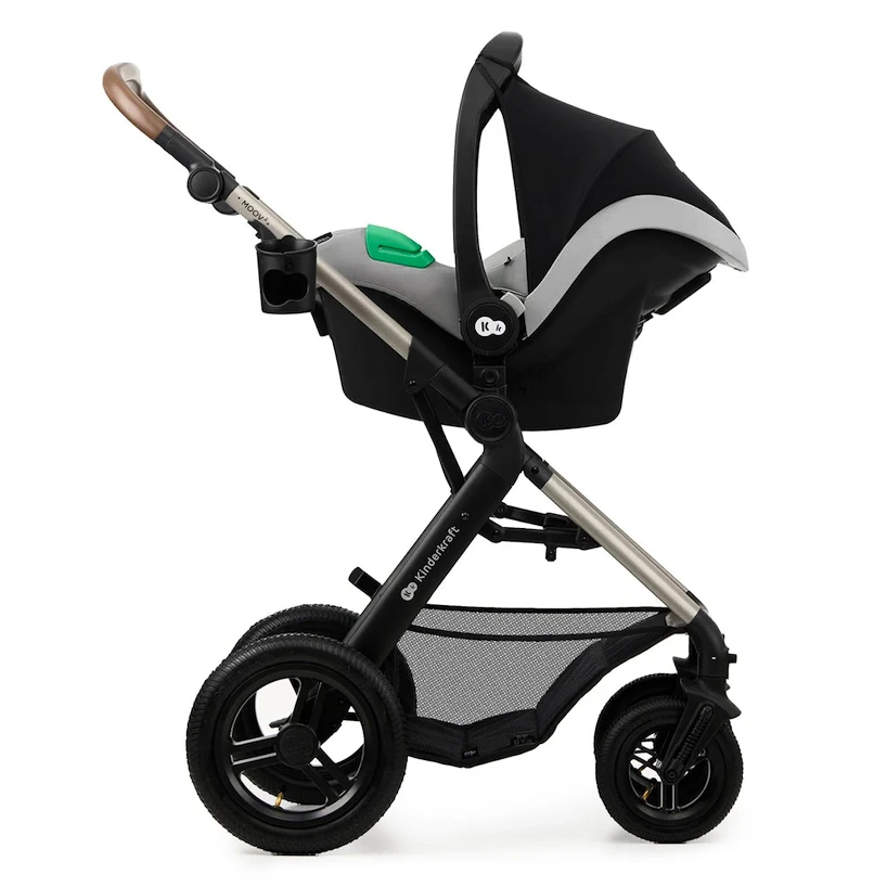 Městský kočárek Kinderkraft Moov 2 3in1 Moonlight Grey