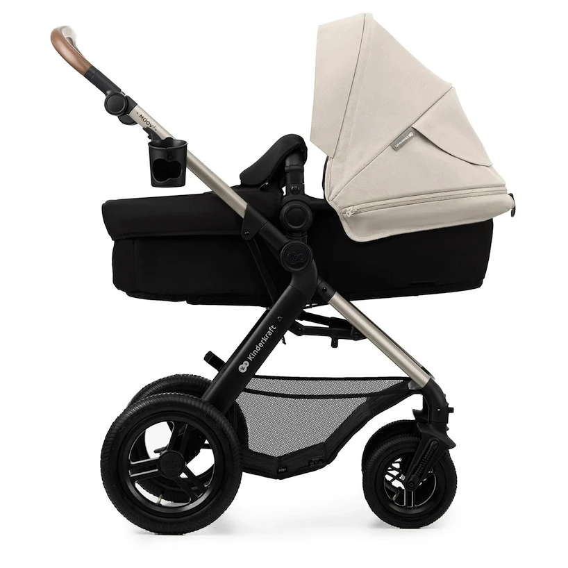 Městský kočárek Kinderkraft Moov 2 3in1 Moonlight Grey