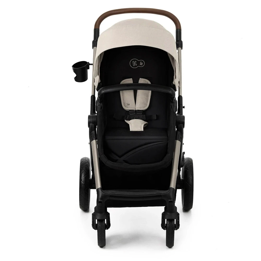 Městský kočárek Kinderkraft Moov 2 3in1 Moonlight Grey Eva Wheels