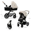 Městský kočárek Kinderkraft Moov 2 3in1 Moonlight Grey Eva Wheels