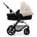 Městský kočárek Kinderkraft Moov 2 3in1 Moonlight Grey Eva Wheels