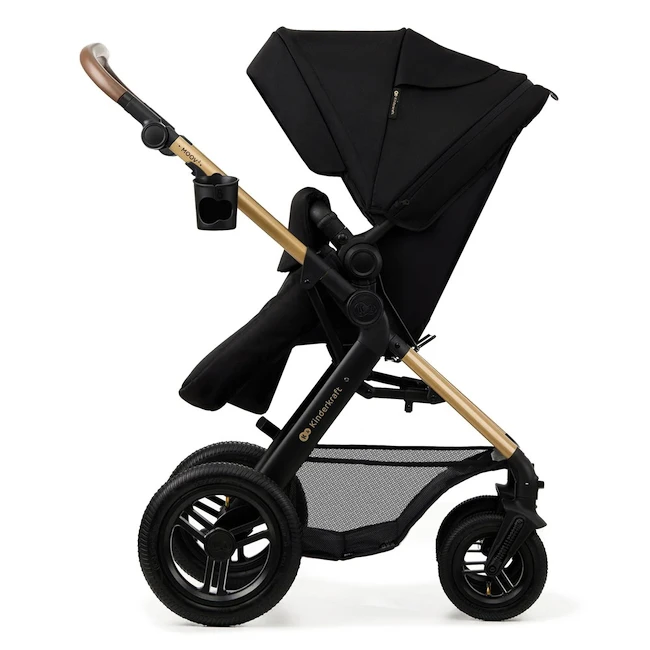 Městský kočárek Kinderkraft Moov 2 3in1 Pure Black
