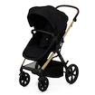 Městský kočárek Kinderkraft Moov 2 3in1 Pure Black Eva Wheels