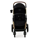Městský kočárek Kinderkraft Moov 2 3in1 Pure Black Eva Wheels