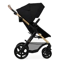 Městský kočárek Kinderkraft Moov 2 3in1 Pure Black Eva Wheels