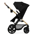 Městský kočárek Kinderkraft Moov 2 3in1 Pure Black Eva Wheels