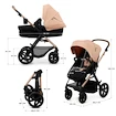Městský kočárek Kinderkraft Moov 2 3in1 Sand Beige Eva Wheels