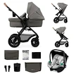 Městský kočárek Kinderkraft Moov 2 Air 3In1 Light Grey