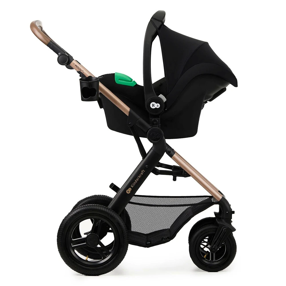 Městský kočárek Kinderkraft Moov 2 Air 3In1 Sand Beige