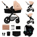 Městský kočárek Kinderkraft Moov 2 Air 3In1 Sand Beige