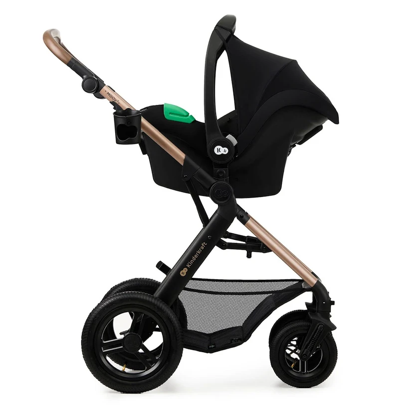 Městský kočárek Kinderkraft Moov 2 Air 3In1 Sand Beige