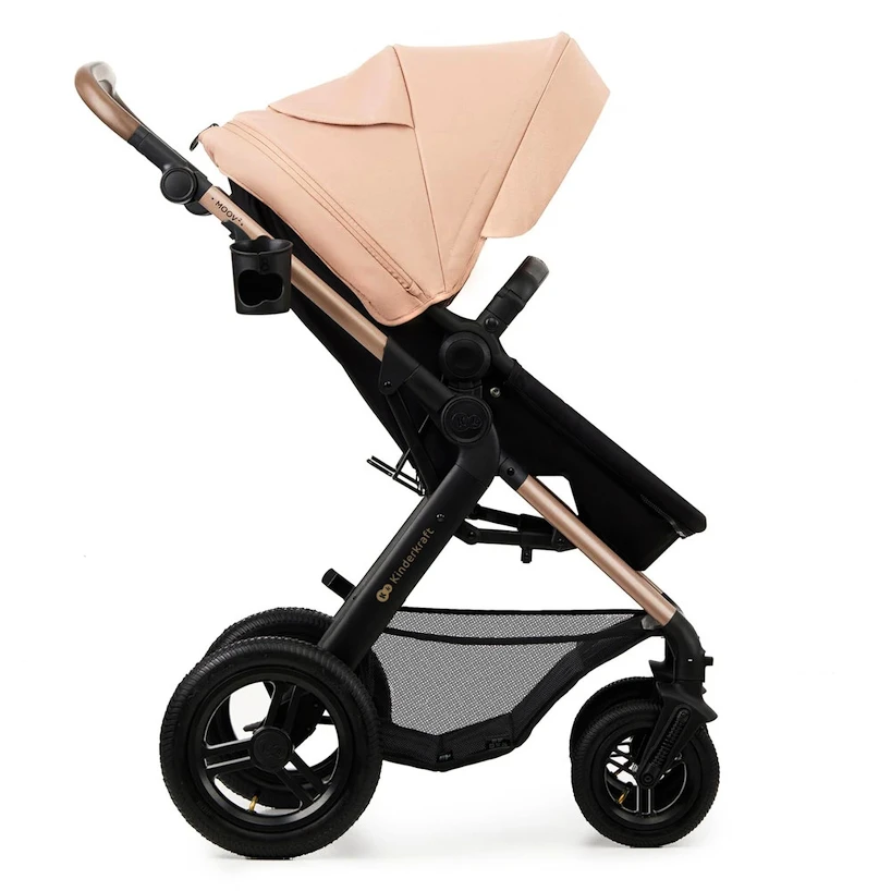 Městský kočárek Kinderkraft Moov 2 Air 3In1 Sand Beige