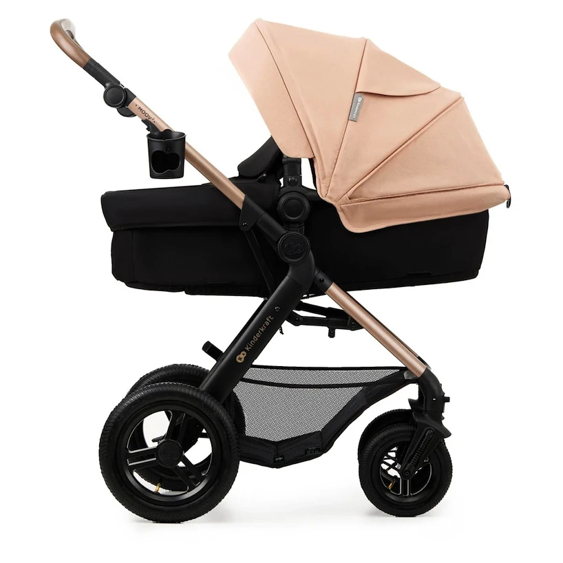 Městský kočárek Kinderkraft Moov 2 Air 3In1 Sand Beige