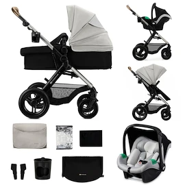 Městský kočárek Kinderkraft Moov 2 XL Moonlight Grey