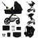 Městský kočárek Kinderkraft Moov 2 XL Pure Black