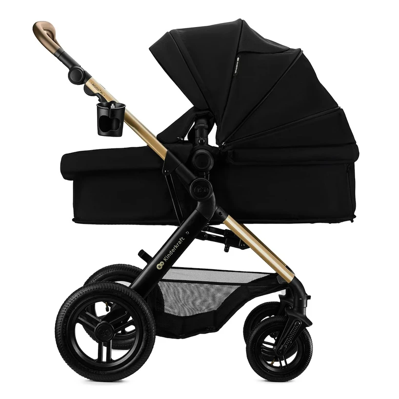 Městský kočárek Kinderkraft Moov 2 XL Pure Black