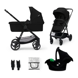 Městský kočárek Kinderkraft Newly 3In1 Classic Black + Mink Pro