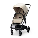 Městský kočárek Kinderkraft Newly 3In1 Sand Beige + Mink Pro
