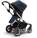 Městský kočárek Thule Sleek Aluminum/Navy Blue