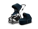 Městský kočárek Thule Sleek Aluminum/Navy Blue