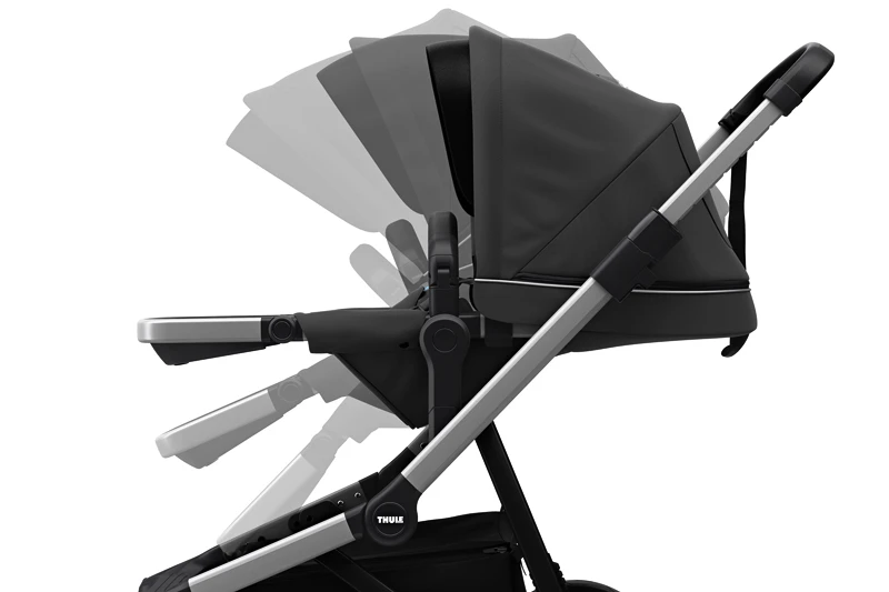 Městský kočárek Thule Sleek Aluminum/ShadowGray