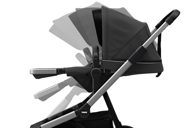 Městský kočárek Thule Sleek Aluminum/ShadowGray