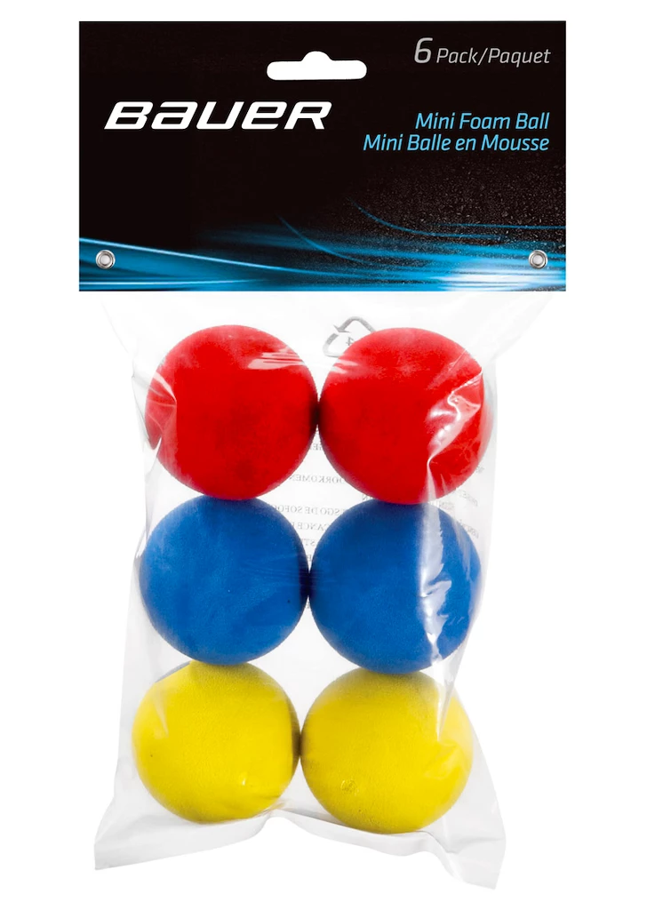 Míček Bauer  Mini Foam Ball - 6 Pack