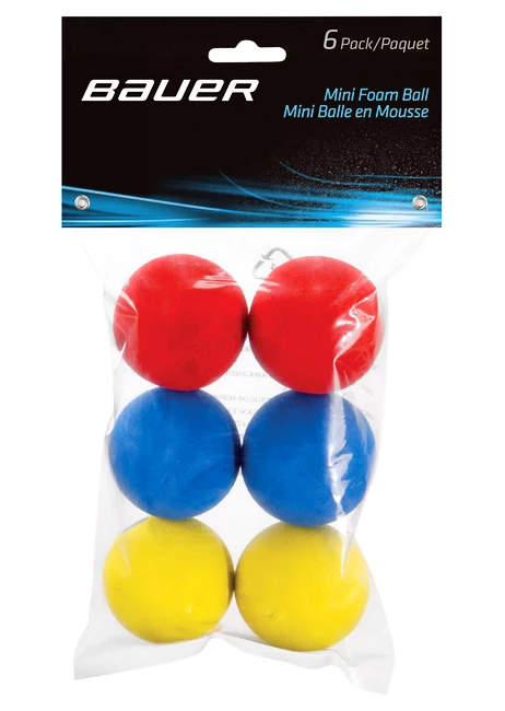 Míček Bauer  Mini Foam Ball - 6 Pack