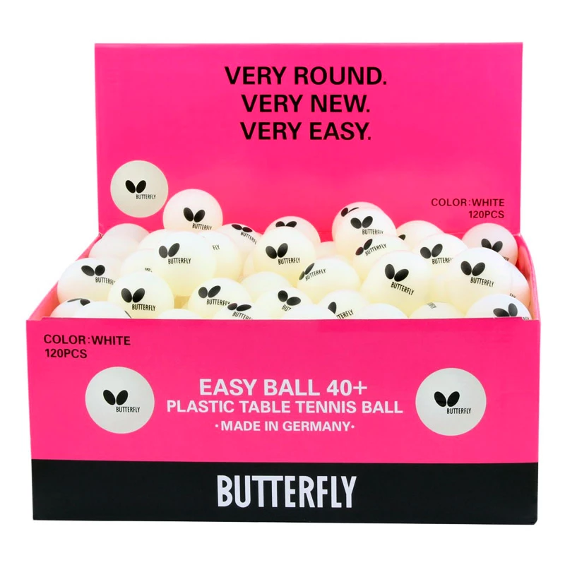 Míčky Butterfly Easy Ball 40+ (120 ks)