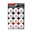 Míčky Joola  Tournament *** 40+ White 12 Pack