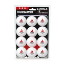 Míčky Joola  Tournament *** 40+ White 12 Pack
