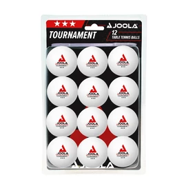 Míčky Joola Tournament *** 40+ White 12 Pack