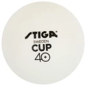 Míčky Stiga  Cup 40+ ABS White