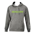 Mikina Bauer Core Hoody Color Pop Heather Grey/Lime Junior