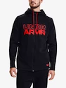 Mikina Under Armour BASELINE FULL ZIP HOODIE-BLK 