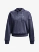 Mikina Under Armour Essential Script Hoodie-GRY