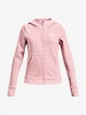 Mikina Under Armour Rival Fleece LU FZ Hoodie-PNK