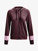 Mikina Under Armour Rival Terry CB FZ Hoodie-PPL