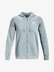 Mikina Under Armour UA Essential Fleece FZ Hood-BLU