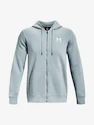 Mikina Under Armour UA Essential Fleece FZ Hood-BLU