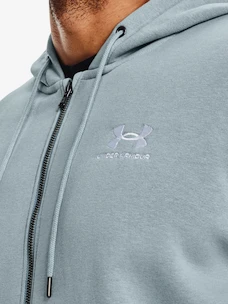 Mikina Under Armour UA Essential Fleece FZ Hood-BLU