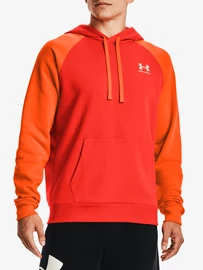 Mikina Under Armour UA RIVAL FLC COLORBLOCK HD-ORG