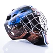 Mini brankářská helma Franklin NHL Edmonton Oilers