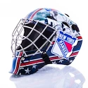 Mini brankářská helma Franklin NHL New York Rangers