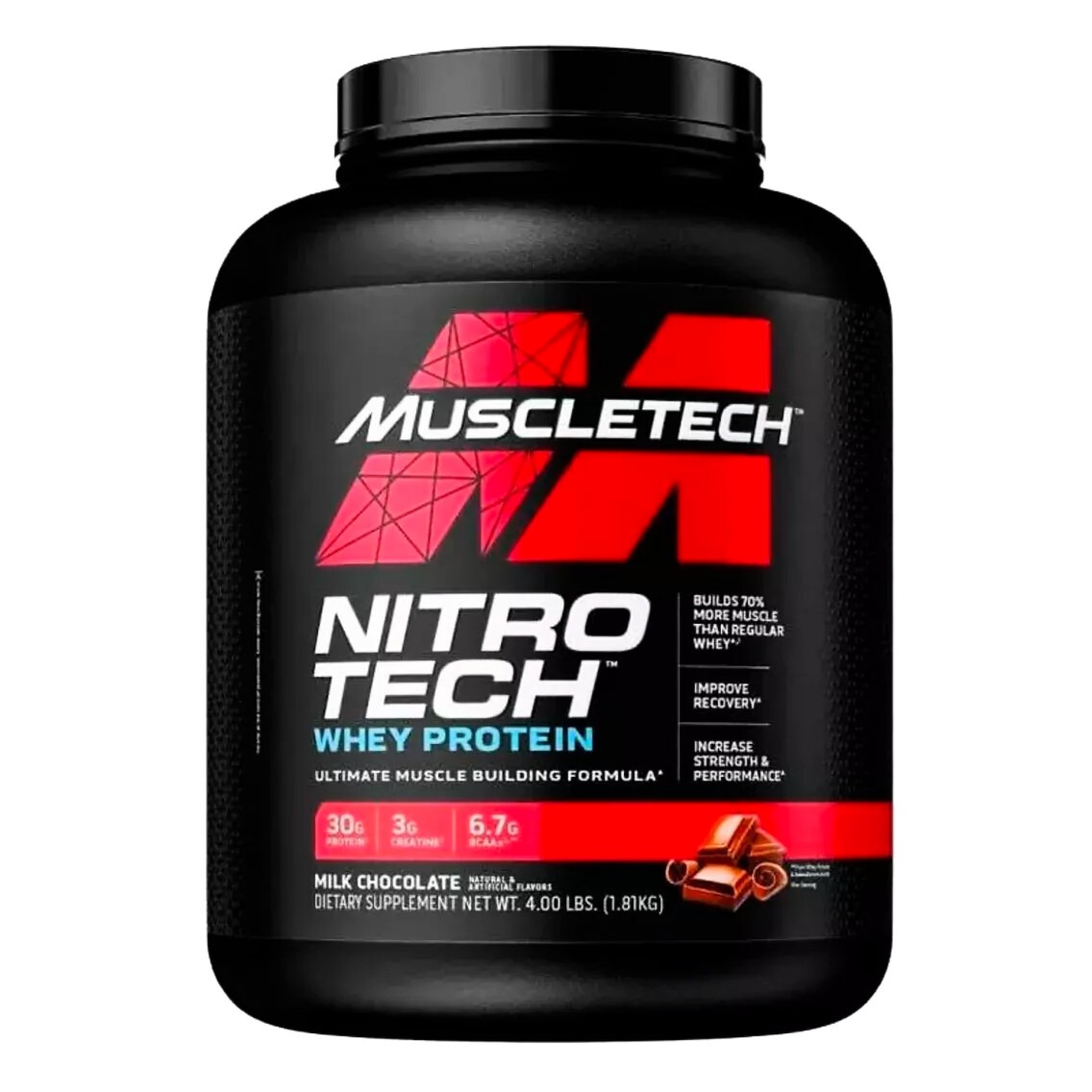 Product detail of MuscleTech Nitro-Tech 1800 g mléčná čokoláda